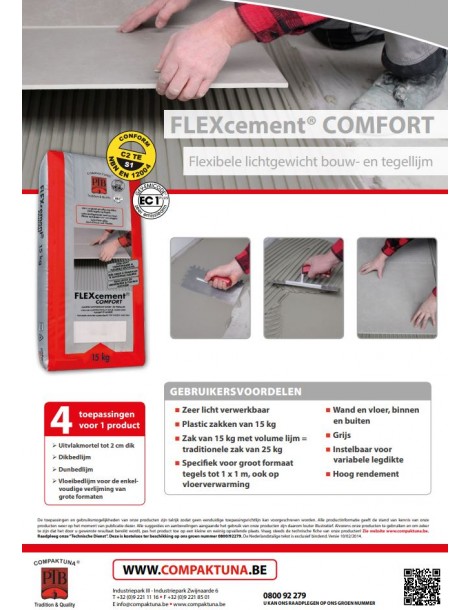 Compaktuna flexcement comfort