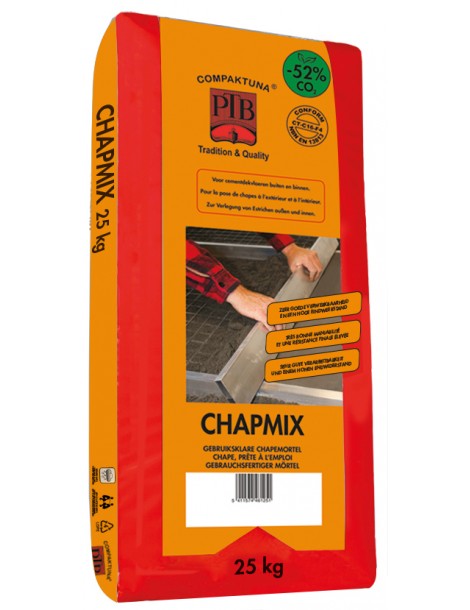 1 CHAPMIX  25 Kg - Gebruiksklare chapemortel volle pallet -10%